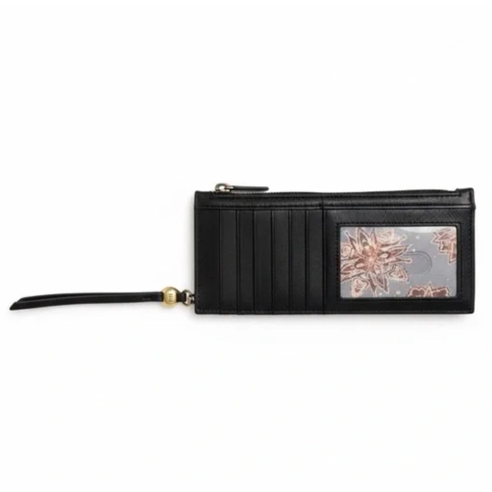 NEW Hobo Carte Card Case - Black wallet cardholder slim - Picture 2 of 6